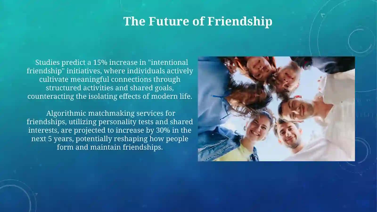 Friendships 3