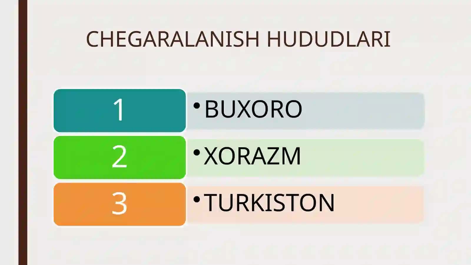 MILLIY-HUDUDIY CHEGARALANISH 3