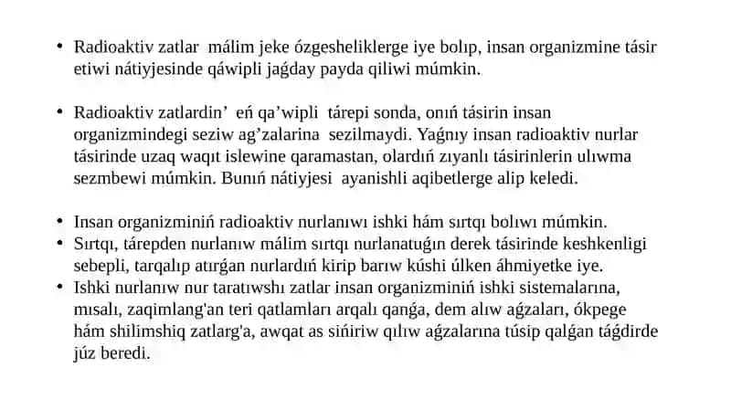 ÓZ BETINSHE JUMISI 3
