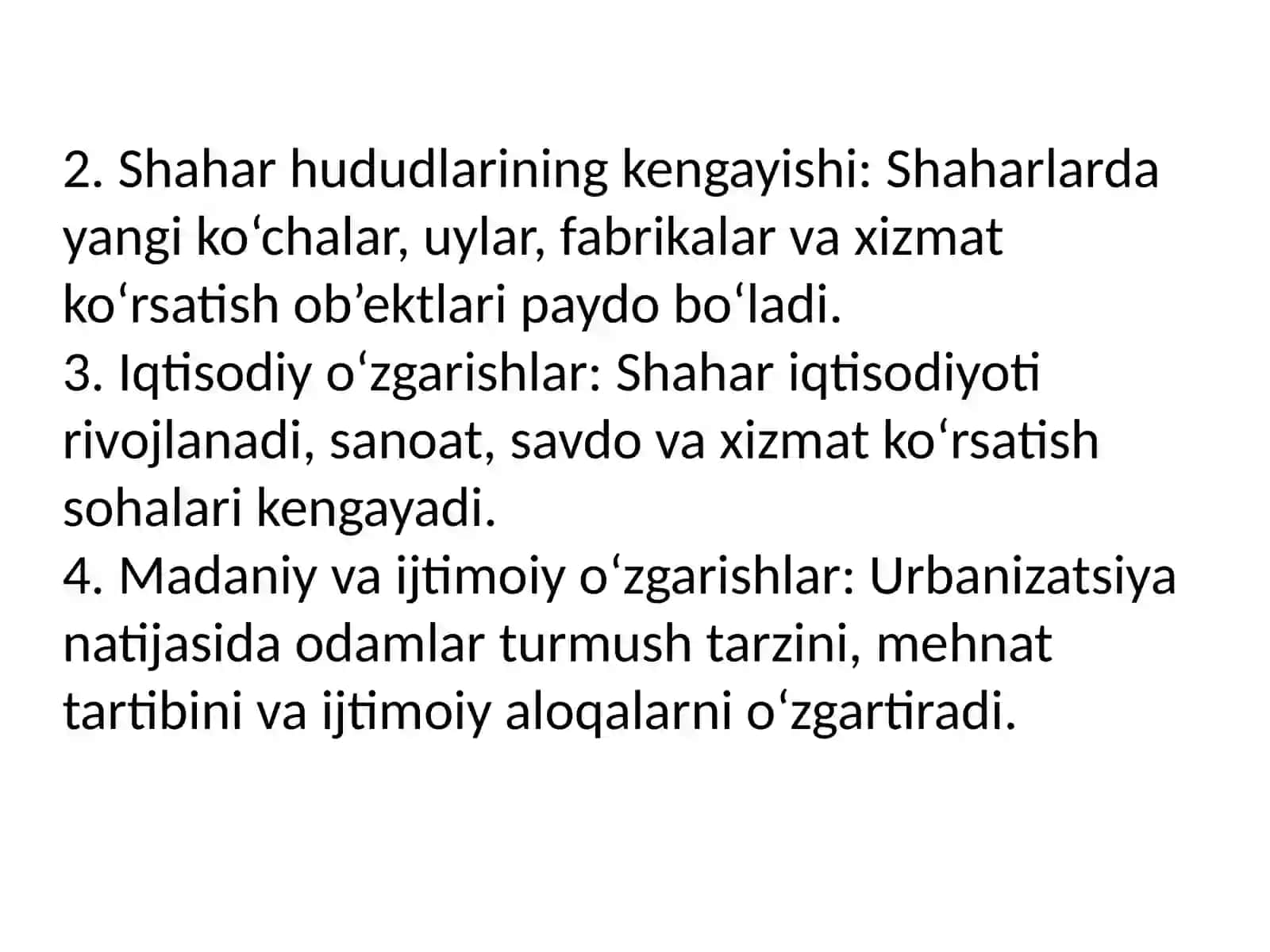 urbanizatsiya atrof muhit 3