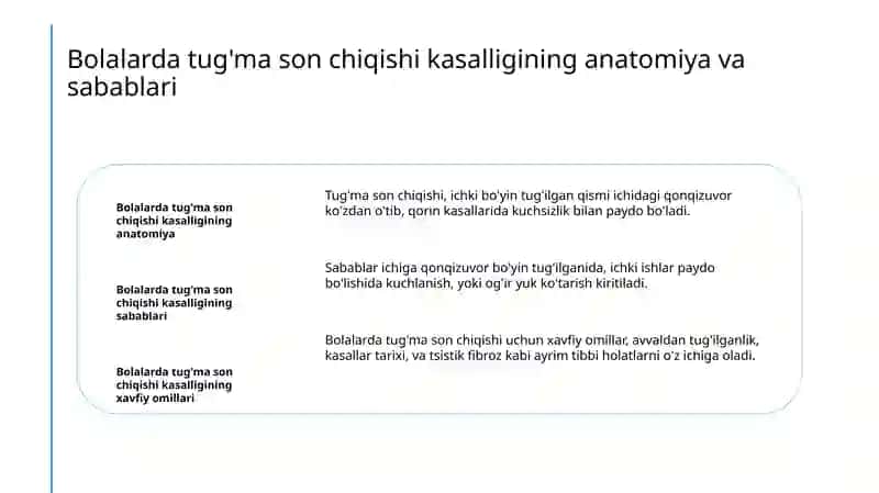 Bolalardatug'masonchiqishikasalligi 3