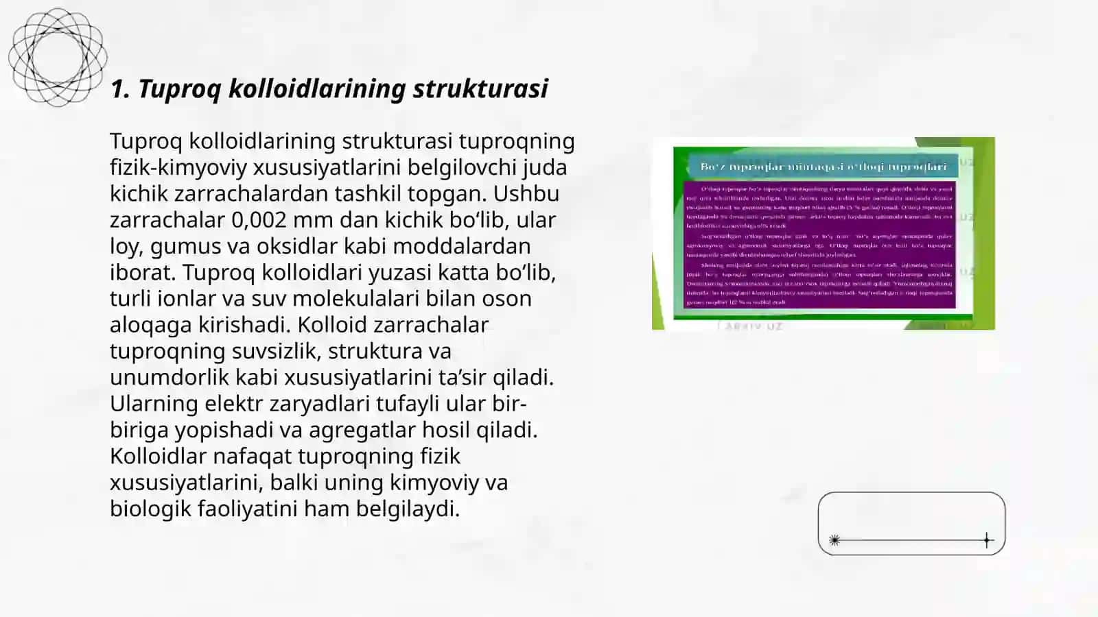 Tuproq kolloidlari haqida tushuncha 3