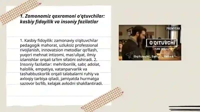 Zamonamiz qaxramoni oʻqtuvchilar 3