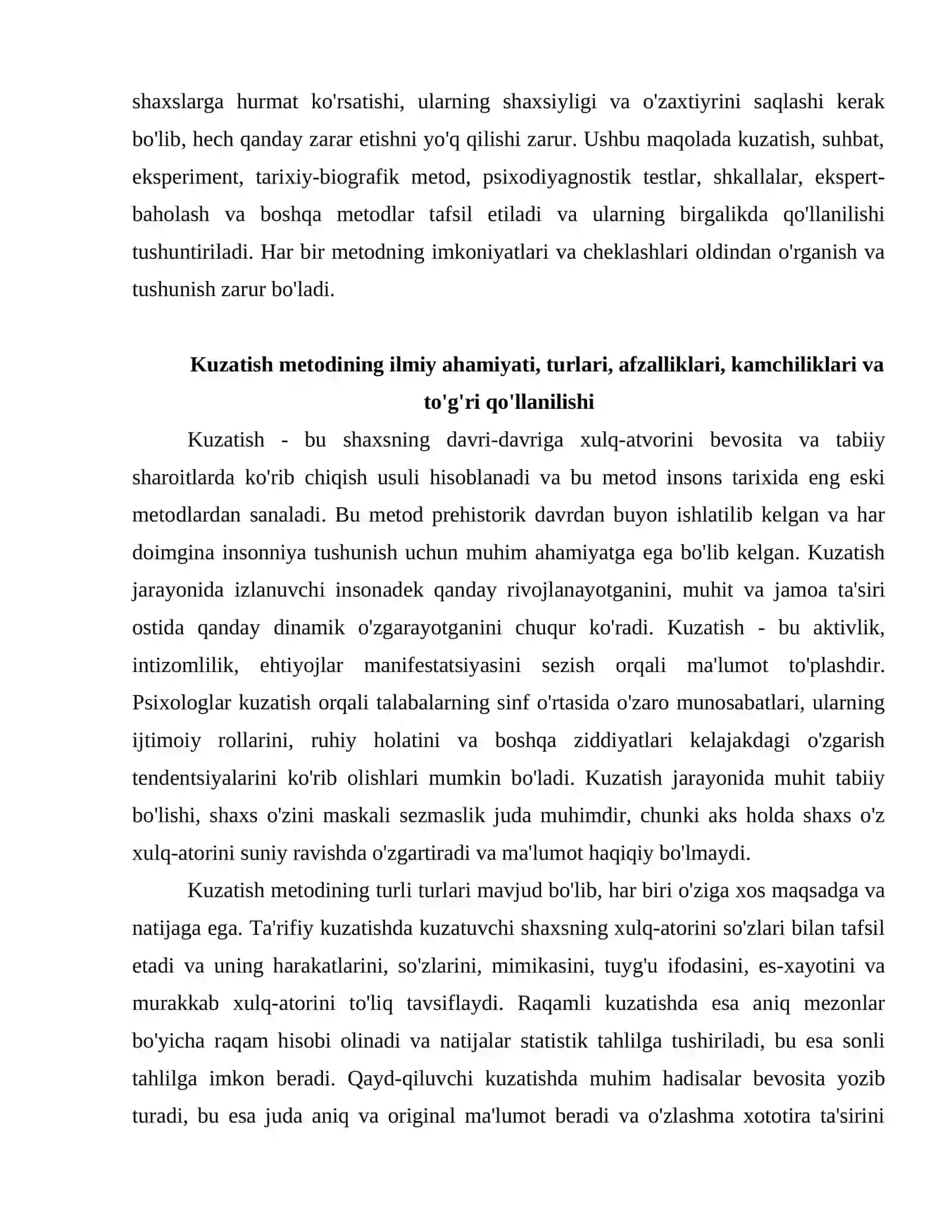 Shaxsni tadqiq etish metodlari 3