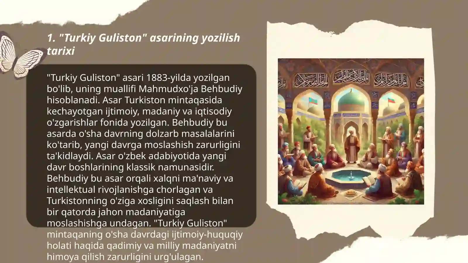 Turkiy Guliston yoxud axloq 3