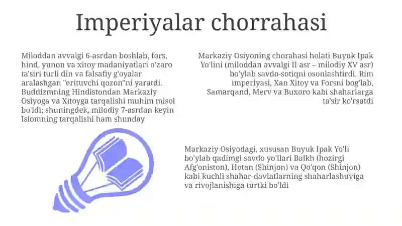 Buyuk Ipak Yo'lining ahamiyati 3