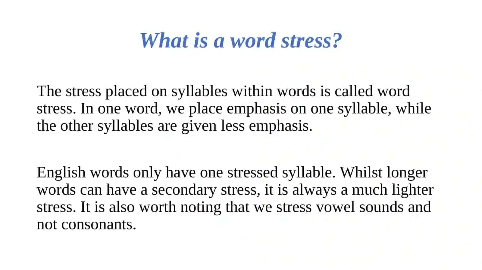 Theoretical aspects of English language 3