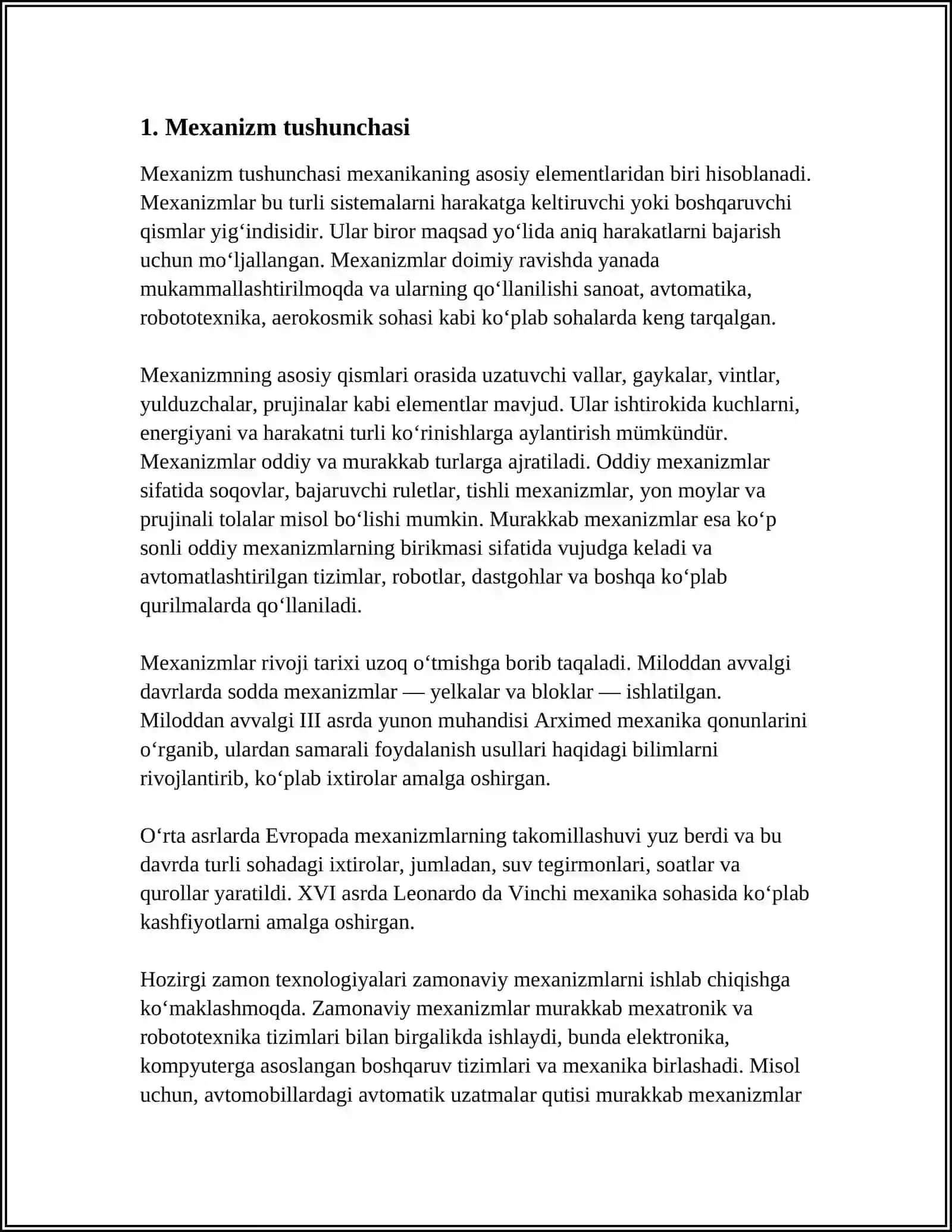XOTIRA MEXANIZMLARI 3
