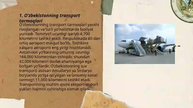 Oʻzbekiston transport geografiyasi 3