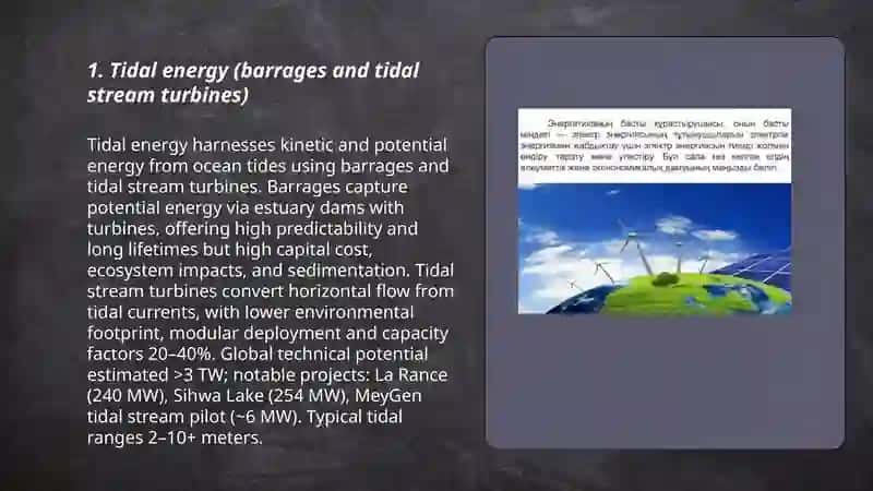 Non-conventional renewable energy sources 3