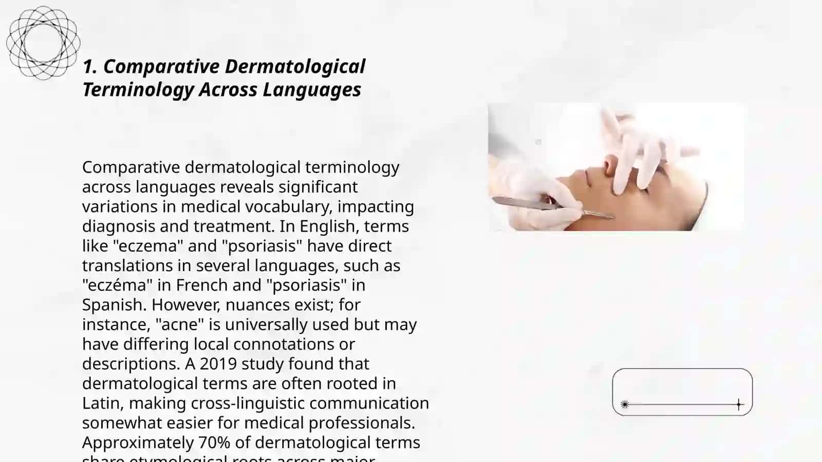 Dermatology and Linguistics 3