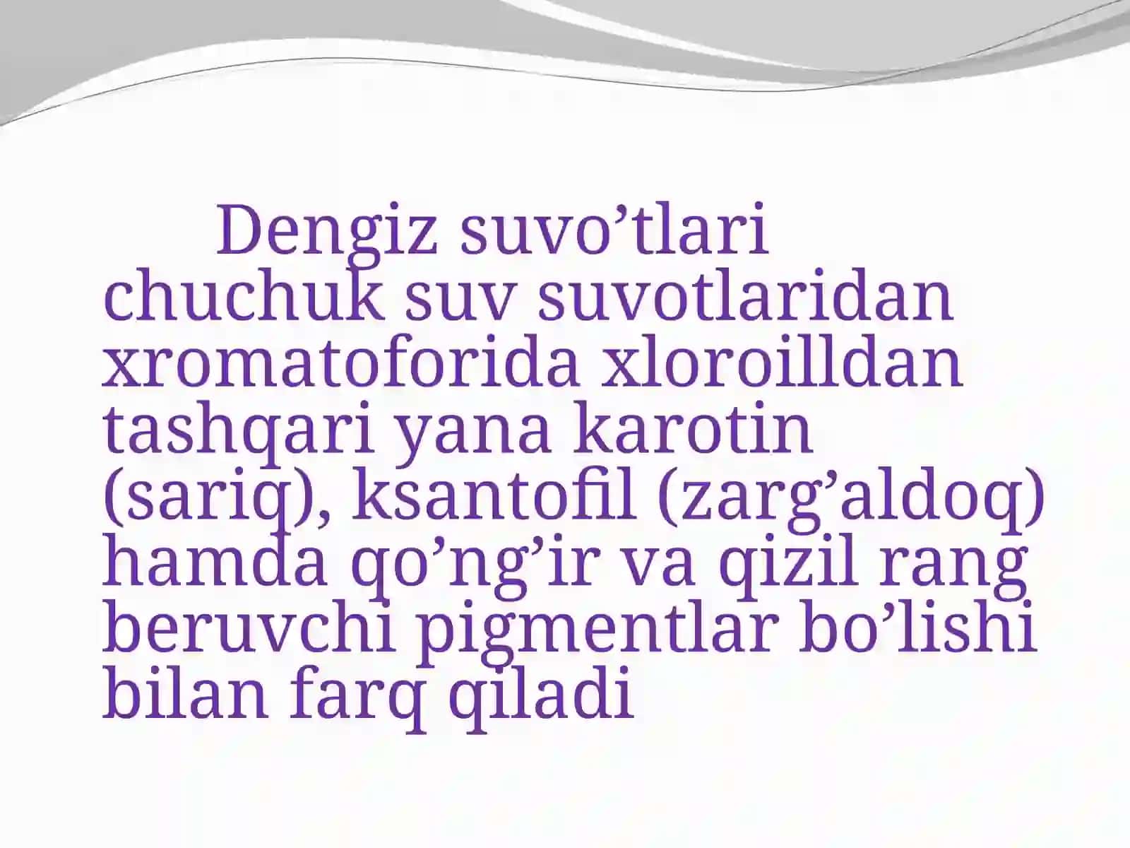 Dengizsuvo’tlari 3