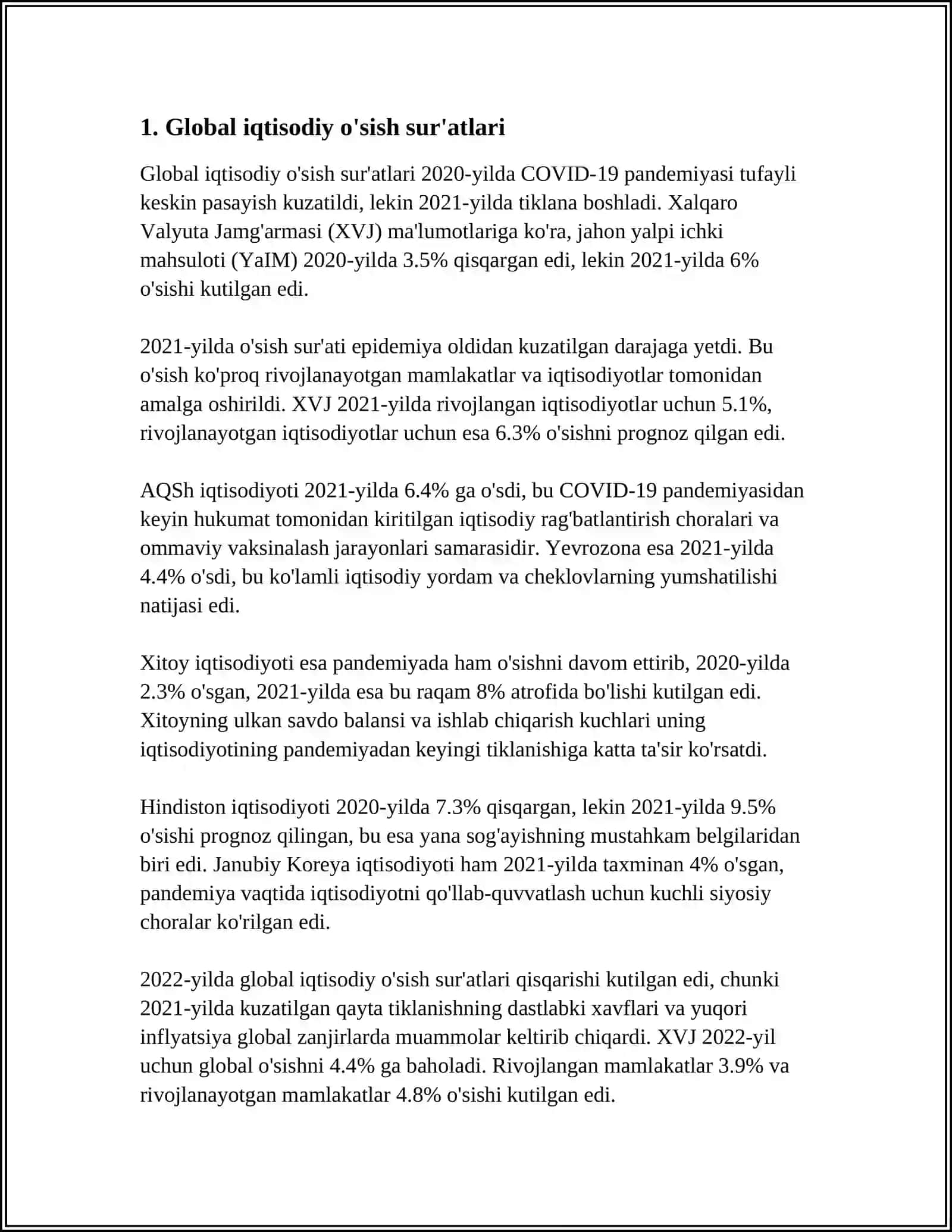 JAHONNING GLOBAL IQTISODIY MUOMMOLARI 3