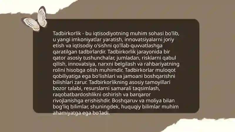 Tadbirkorlik va marketing 3
