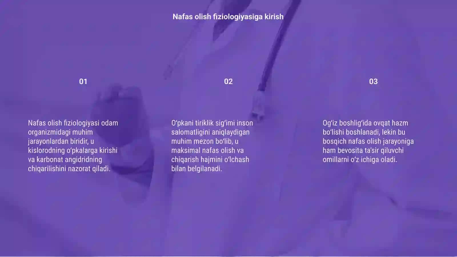 Nafas olish fiziologiyasi 3