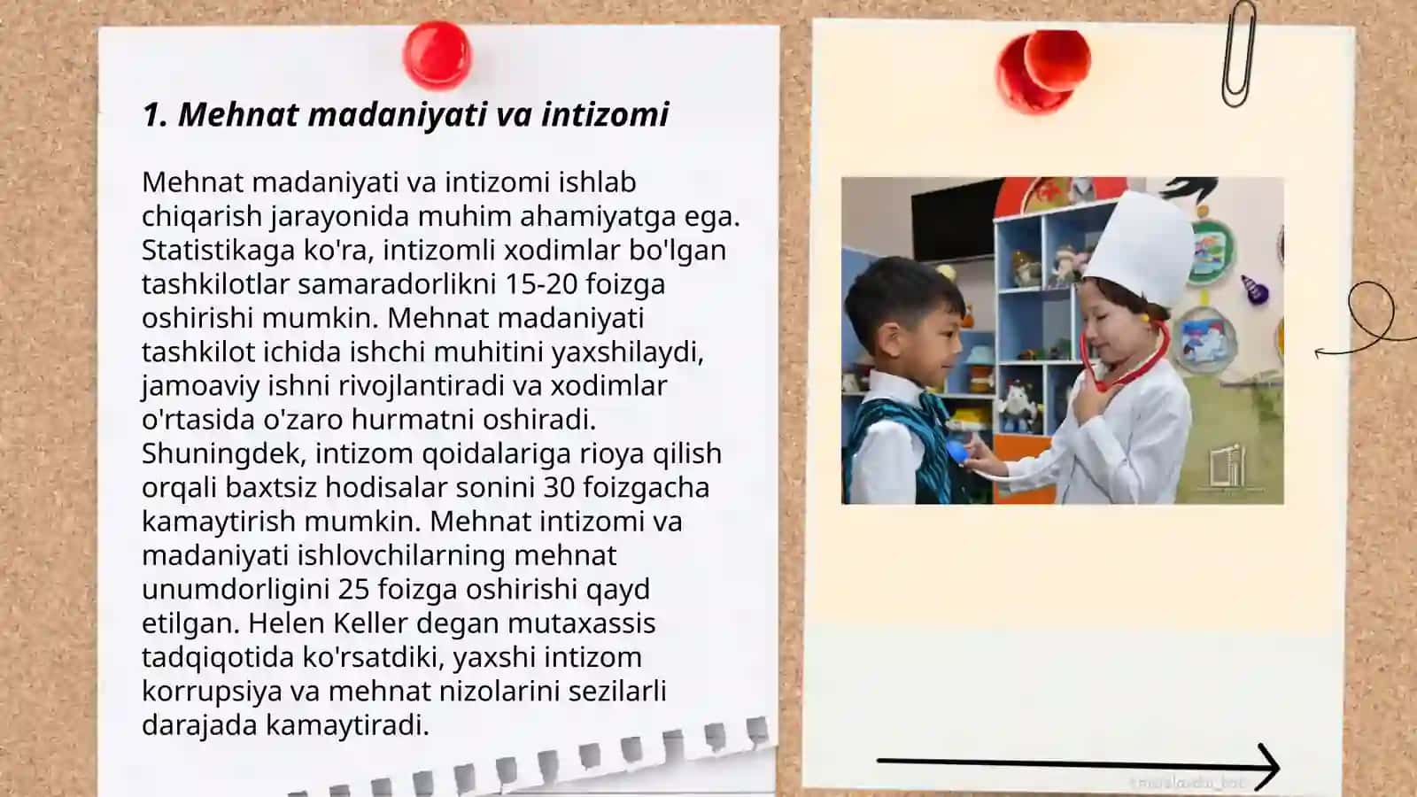 Mehnat madaniyati va intizomi 3