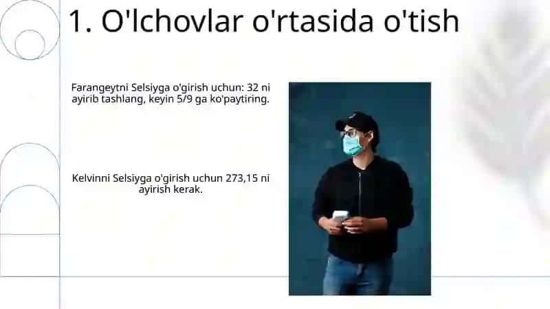 Harorat òlchov shkalalari 3