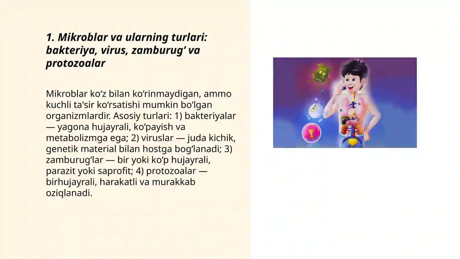 Mikroblar va ularning turlari 3