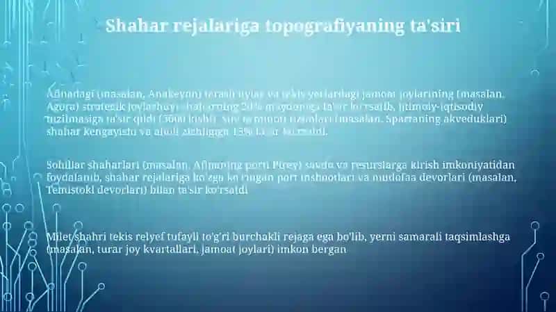 Qadimgi yunoniston antik davr shaharsozligi 3