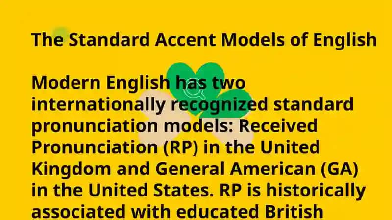 The Orthoepic Norms of Modern English Pronunciation 3