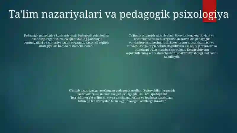 Pedagogik Psixologiya Metodlari 3