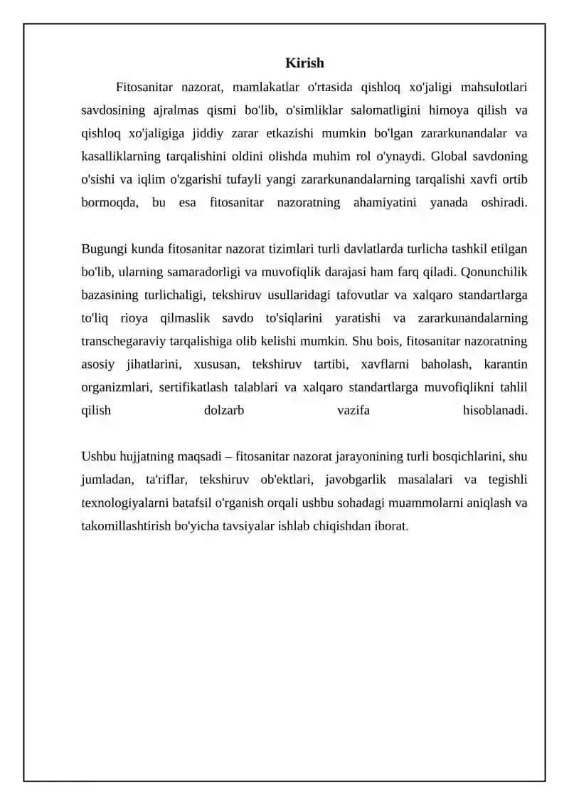 Introduksiyaning fitosanitariya nazorati 3
