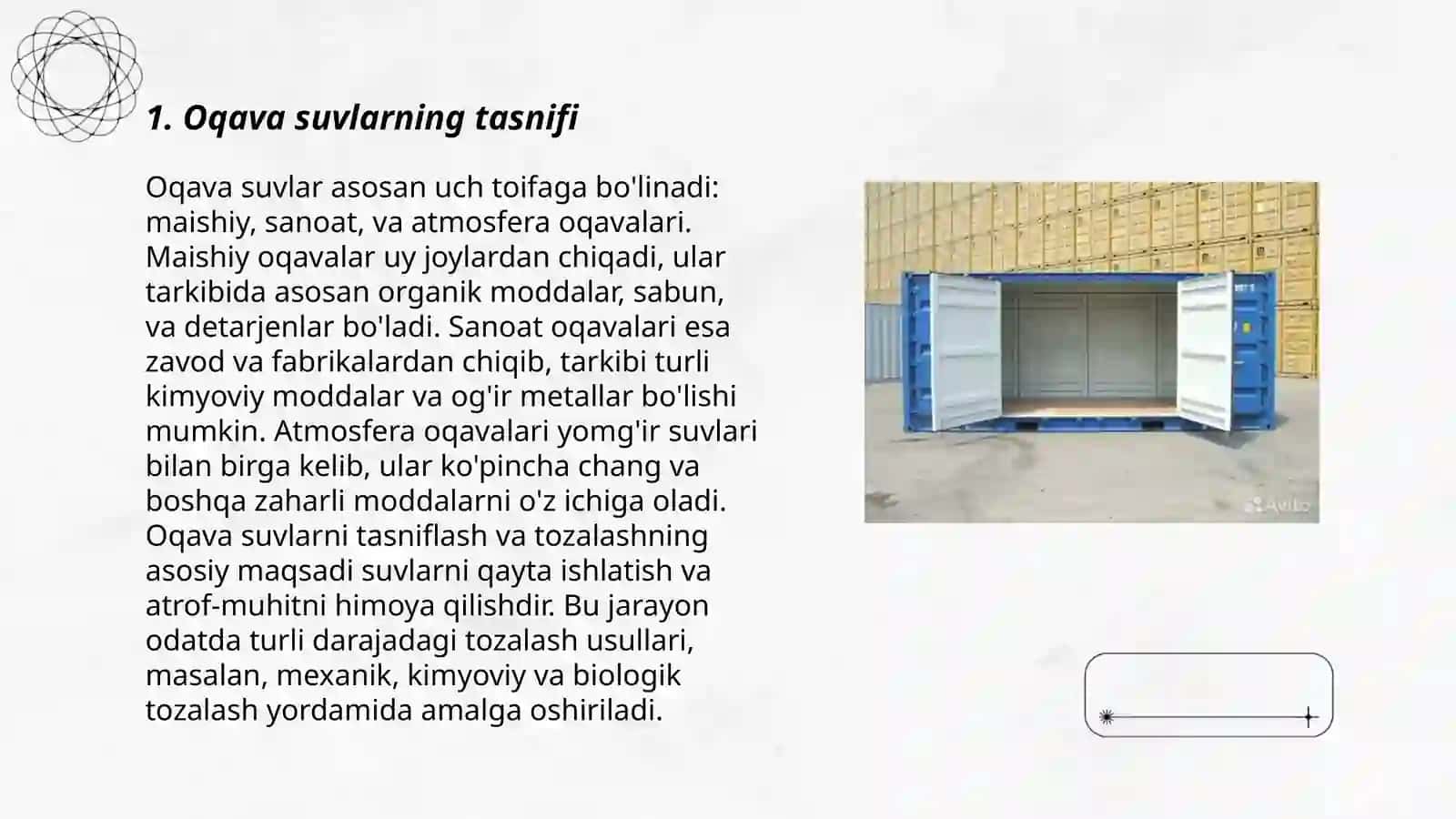 Oqava suvlari va ularning tasnifi 3