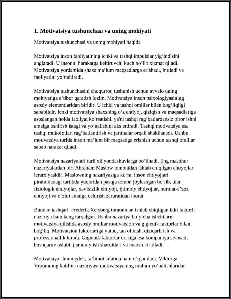 XULQ-ATVOR VA FAOLIYAT MOTIVASIYALARI 3