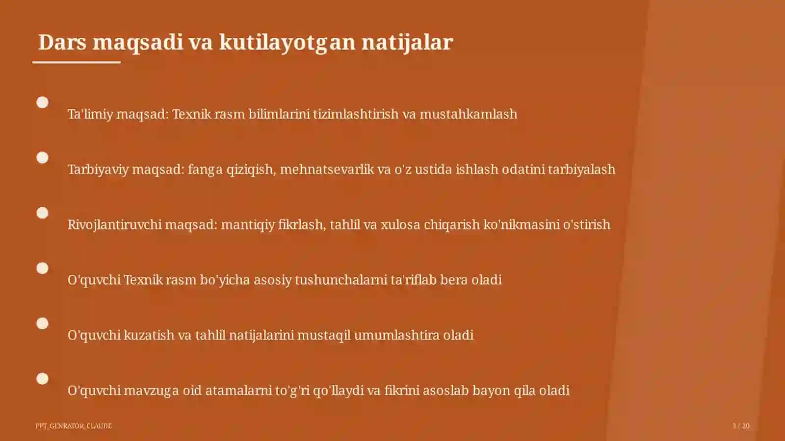 Texnik rasm (8-sinf) 3