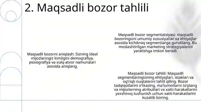 Marketing asoslari 3