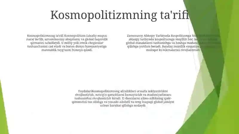 Zamonaviy Ahloqiy Tarbiyada Kospolitizmga Moyillik 3
