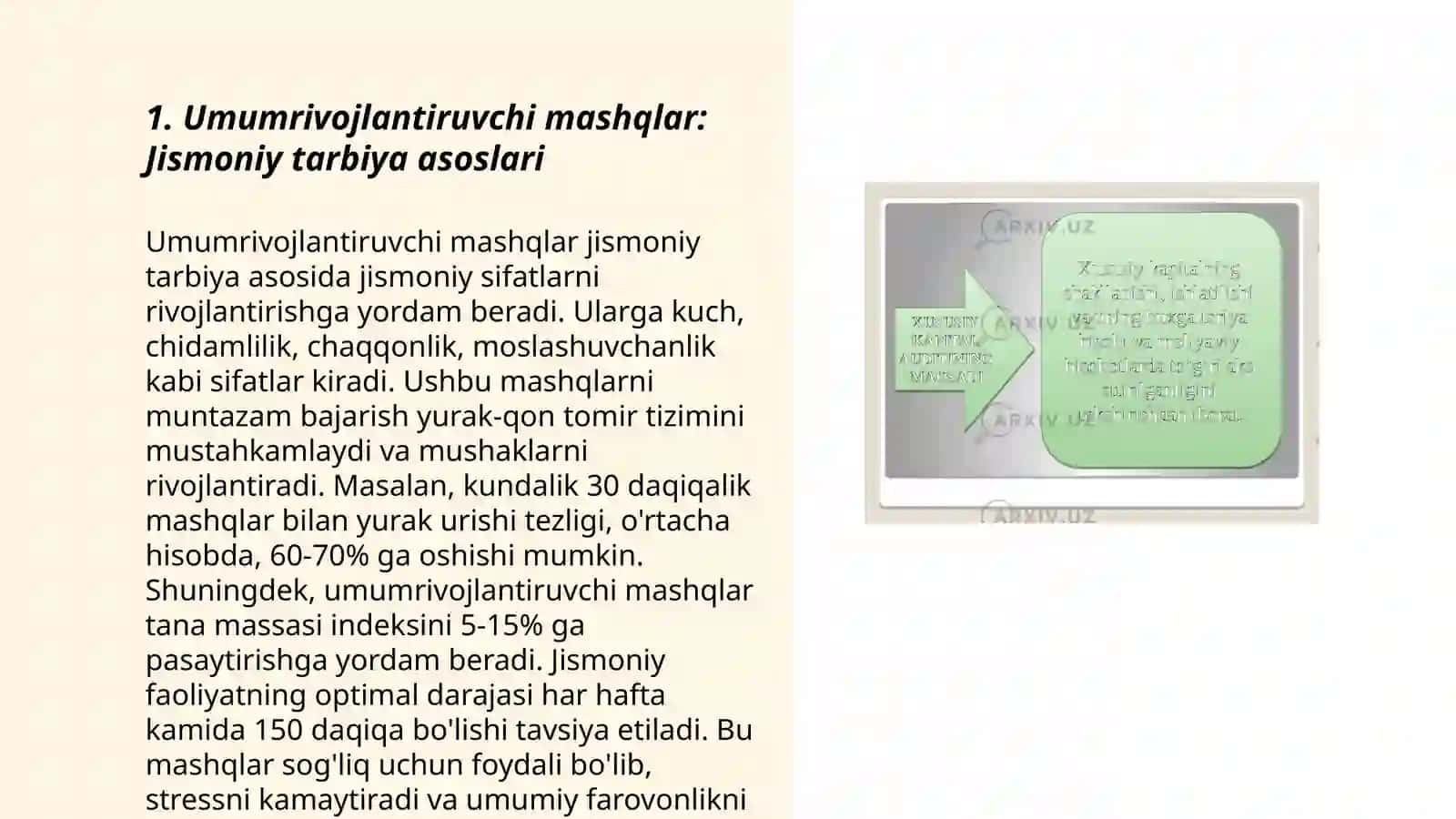 Umumrivojlantiruvchi mashqlar 3