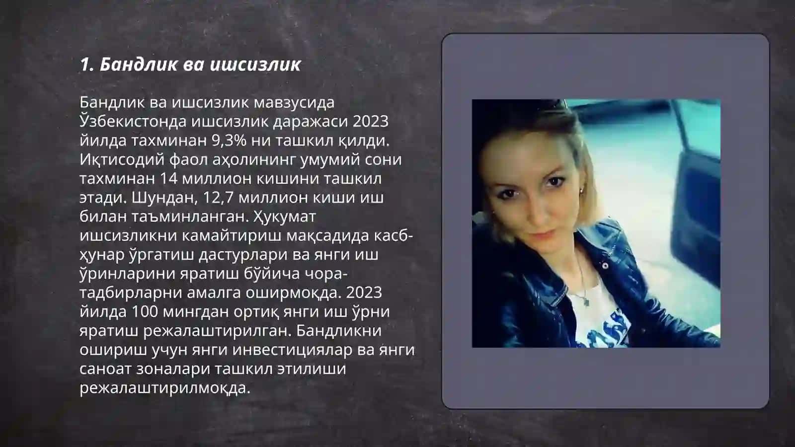Бандлик ва ишсизлик 3