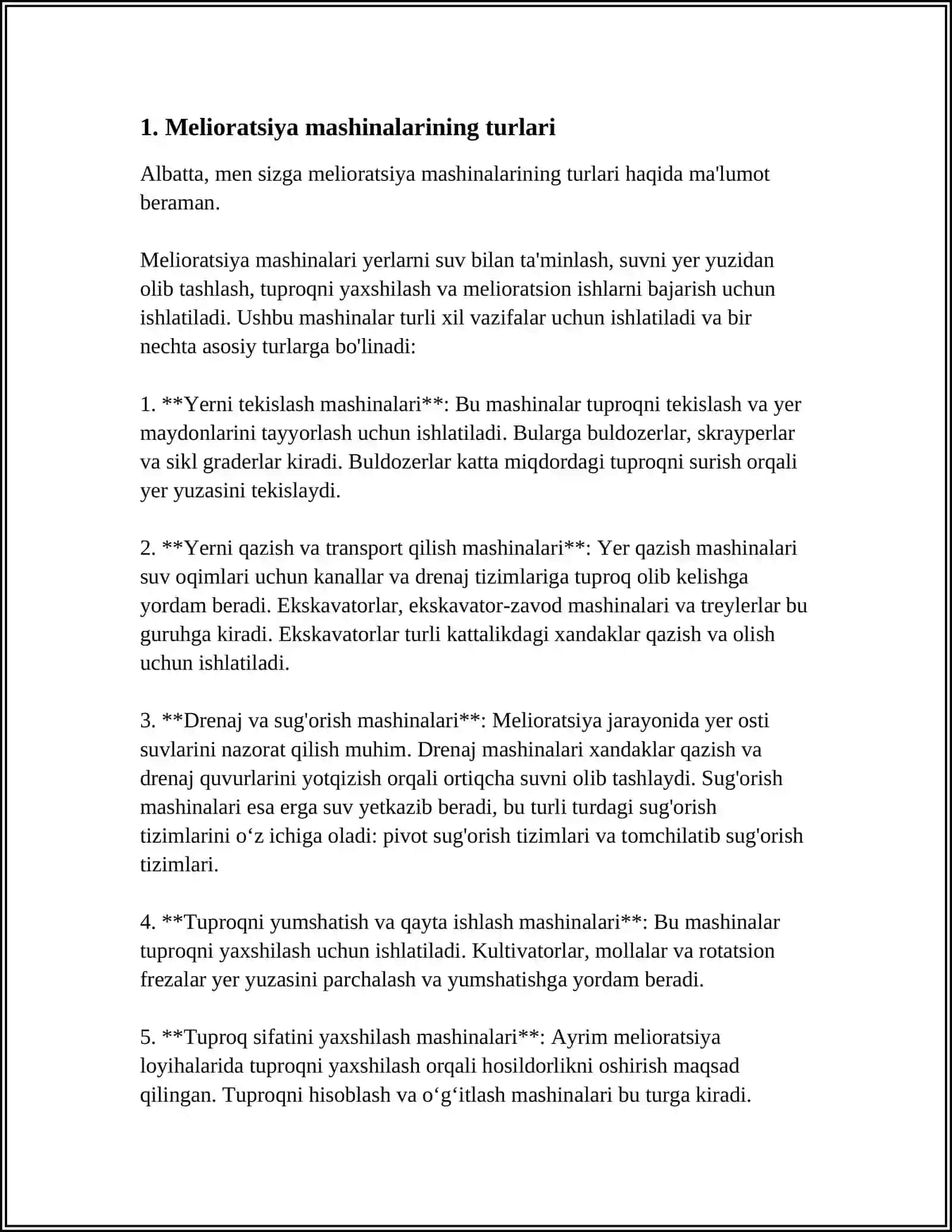 MELIORATSIYA MASHINALARI HAQIDA MAʼLUMOTLAR 3