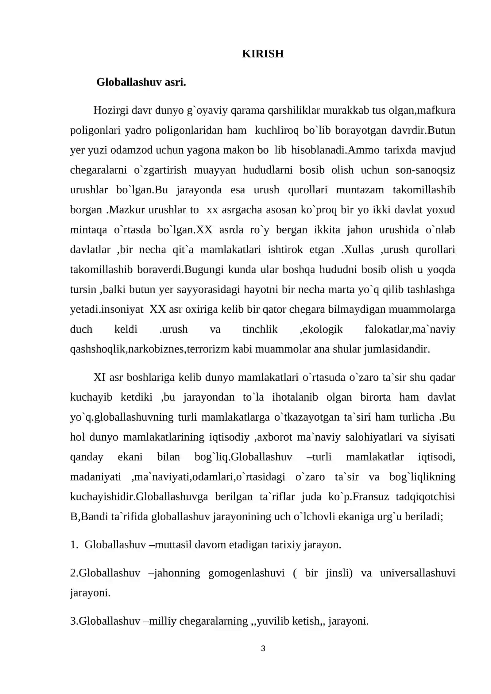 Jahonning global iqtisodiy muammolari 3