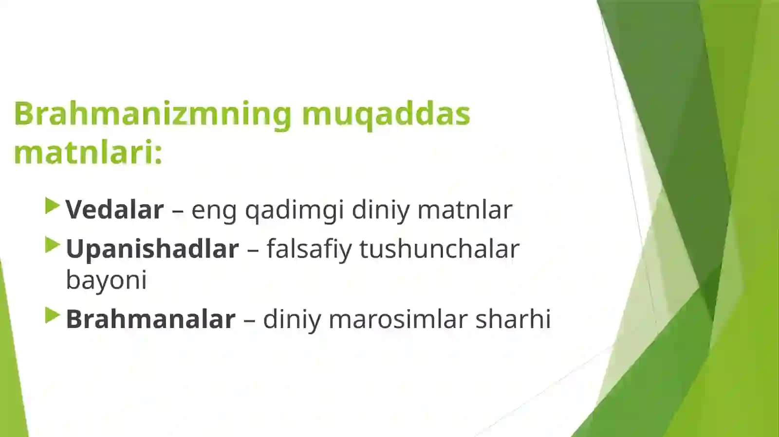 Brahmanizm (Hindaviylik) 3