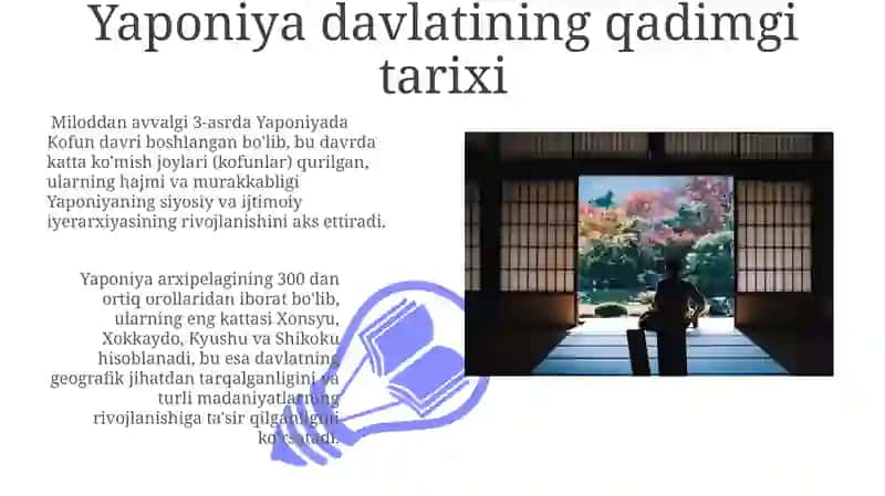 Yaponiya davlati va huquq tarixi 3