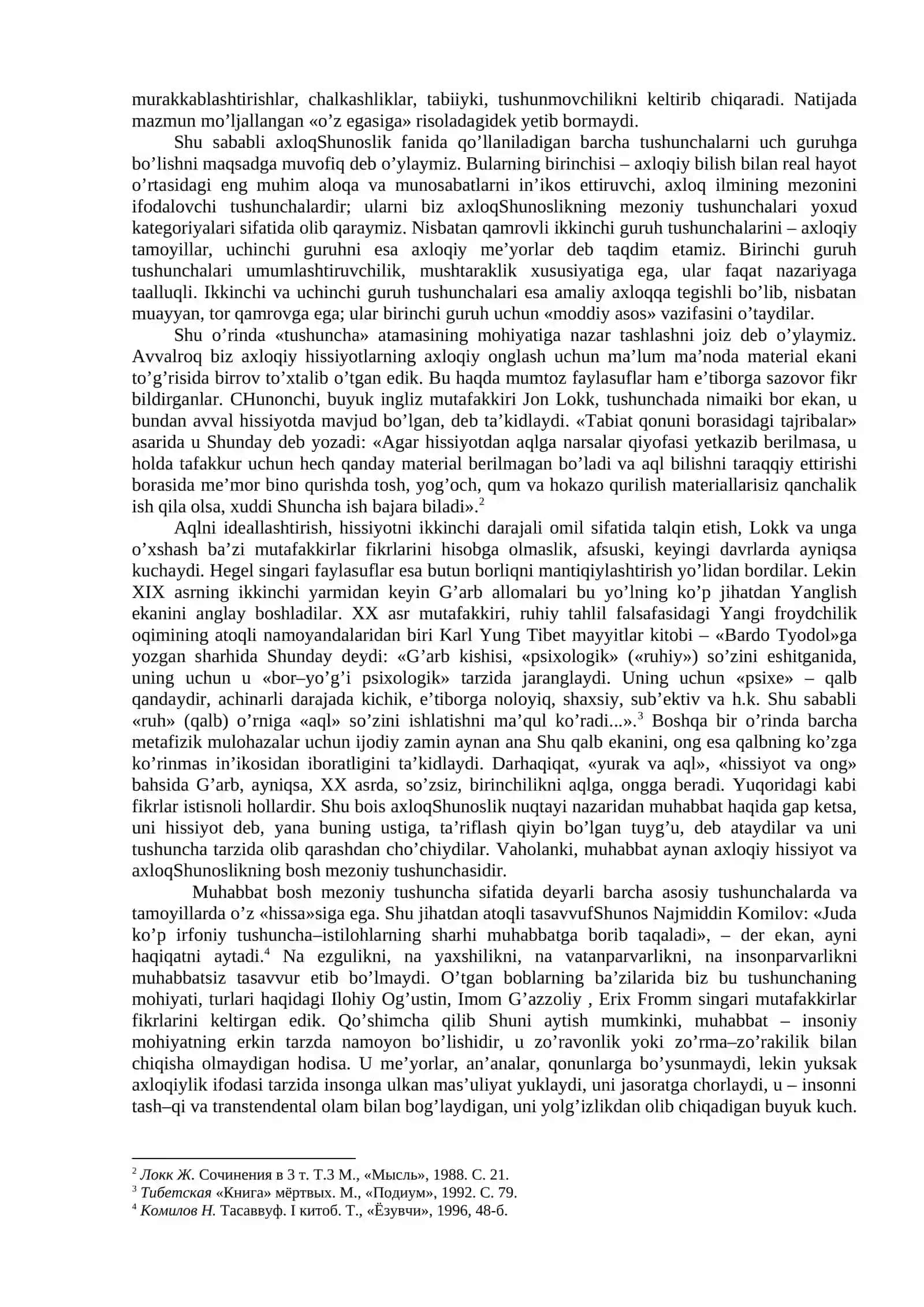 Axloq va qadriyatlar falsafasi (Etika) 3