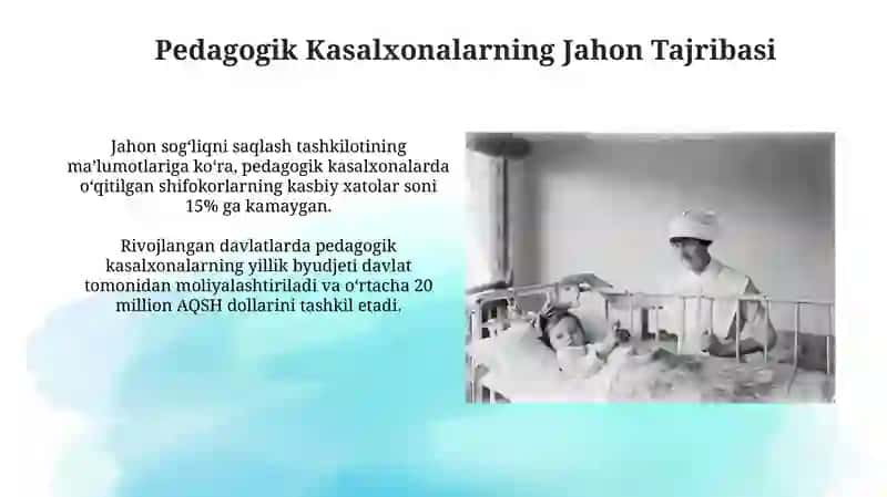 Pedagogik Kasalxonalarga Kirish 3