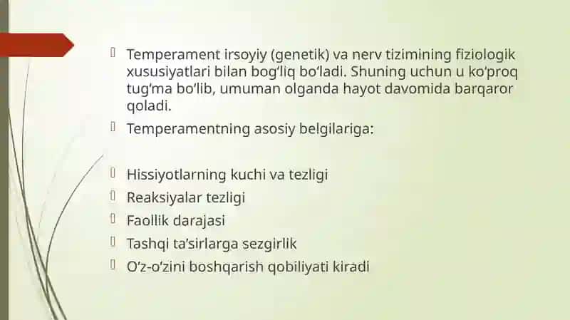 Temperament 3