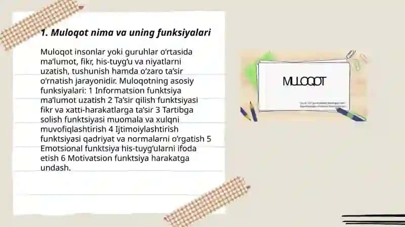 Muloqot 3