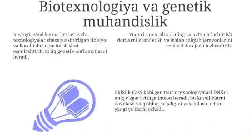 Biotexnologiya va Genetik Muhandislik 3