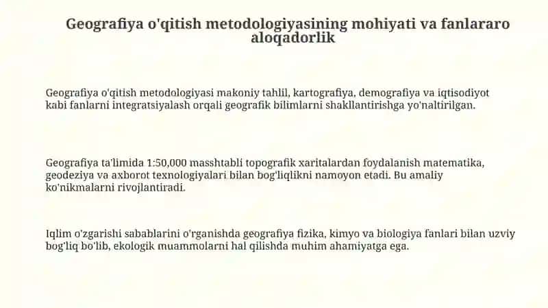Geografiya ta'lim metodikasi 3
