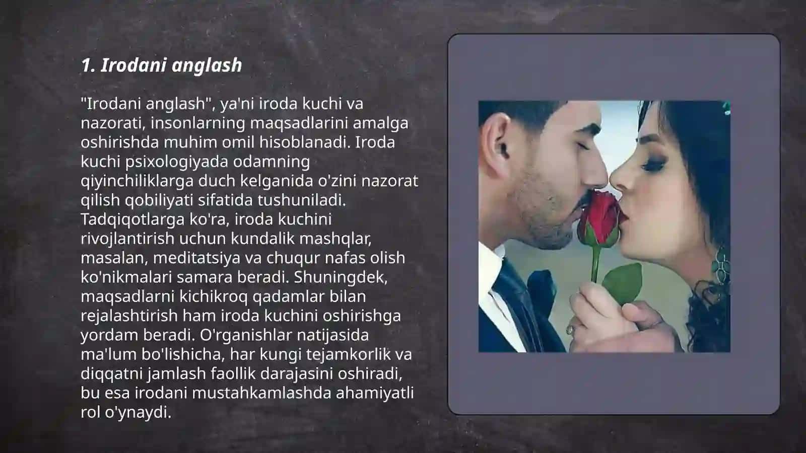Irodani anglash 3
