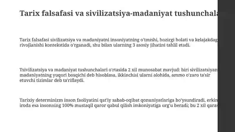 Tarix falsafasi sivilizatsiya va madaniyat 3