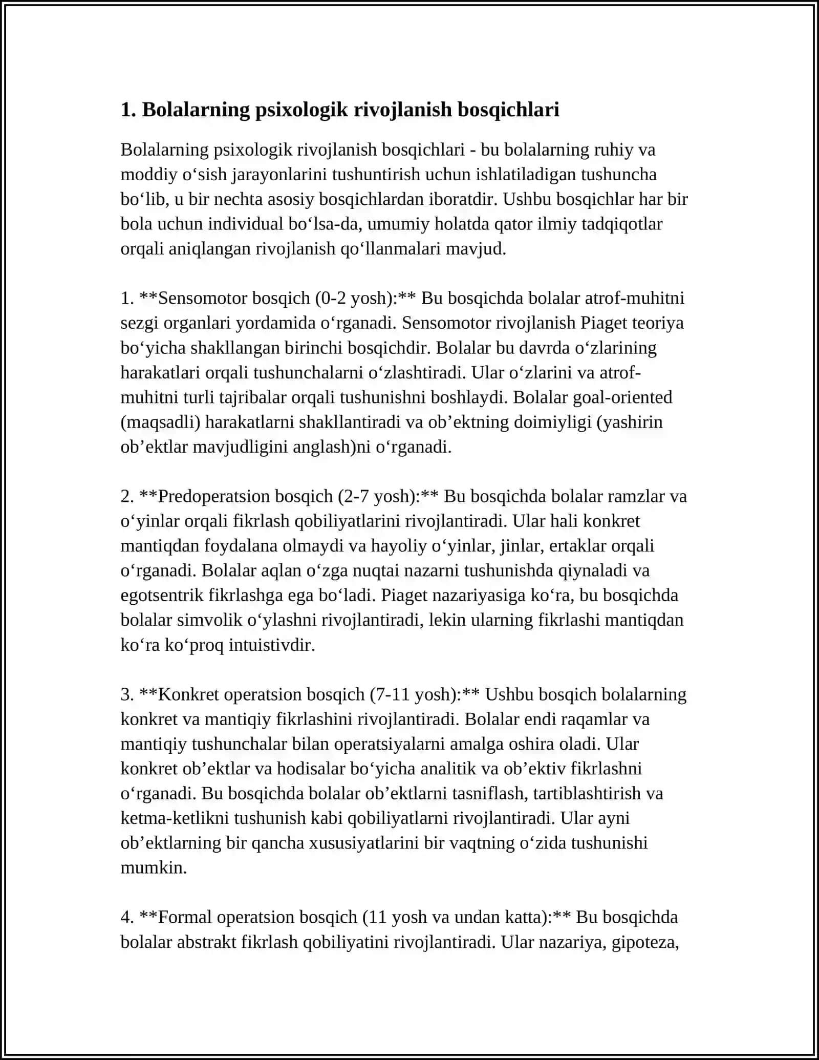 MAKTABGA YOSH DAVRIDA PSIXIK RIVOJLANISH 3