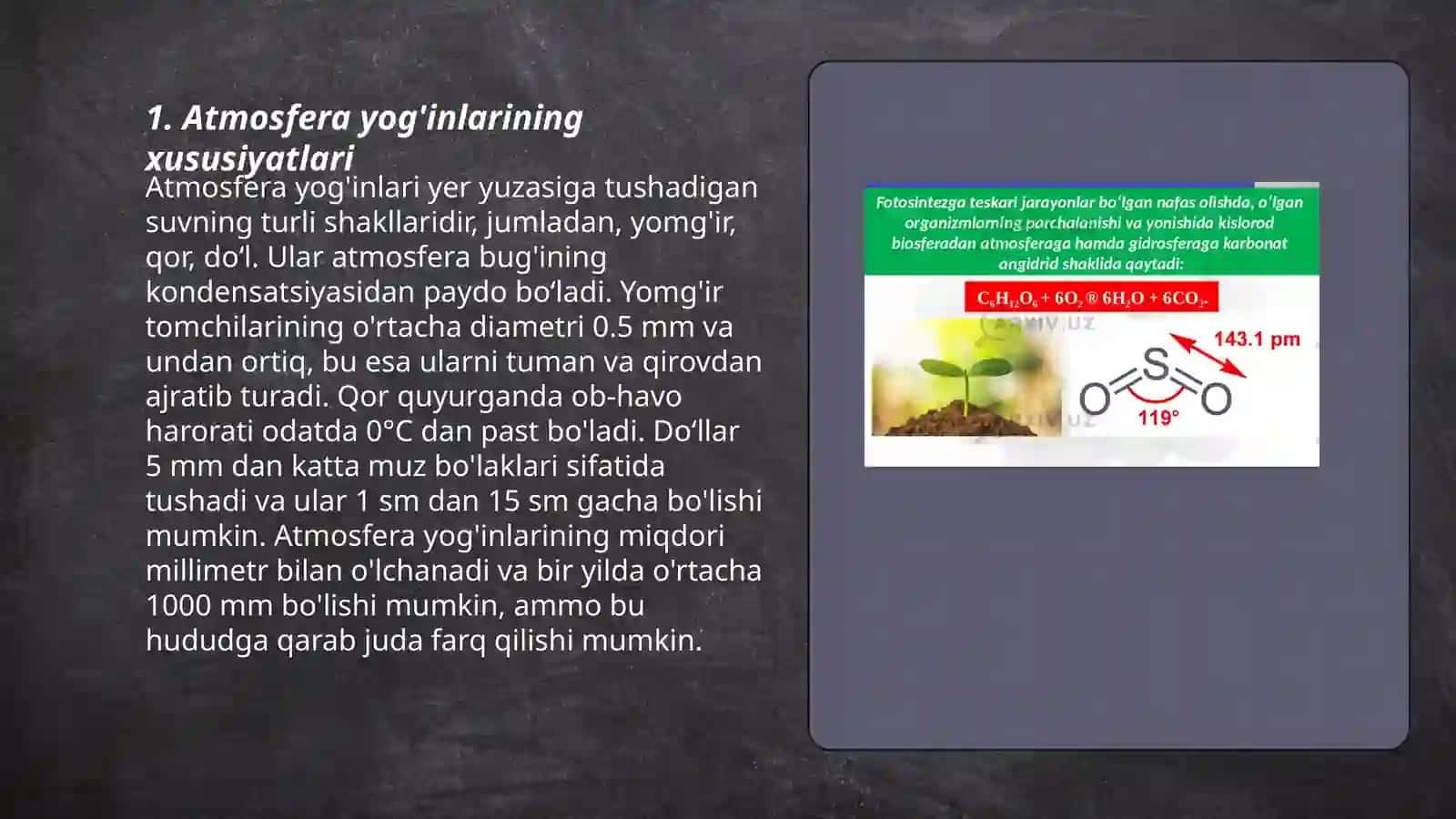 Atmosfera yoğinlarining daryo xavzasi bõyicha taqsimoti 3