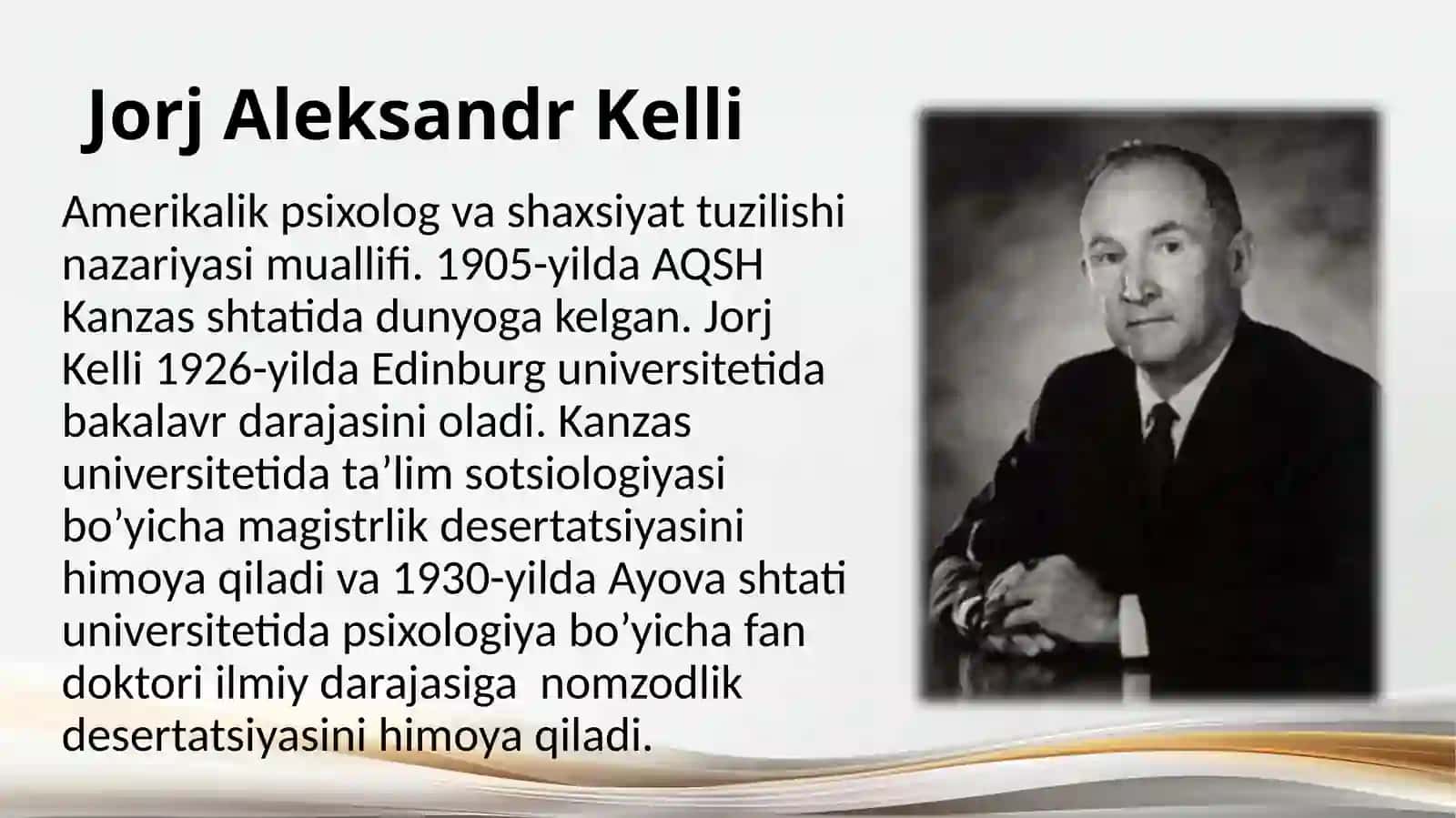 Psixologiya faniga xissa qo’shgan olimlar 3