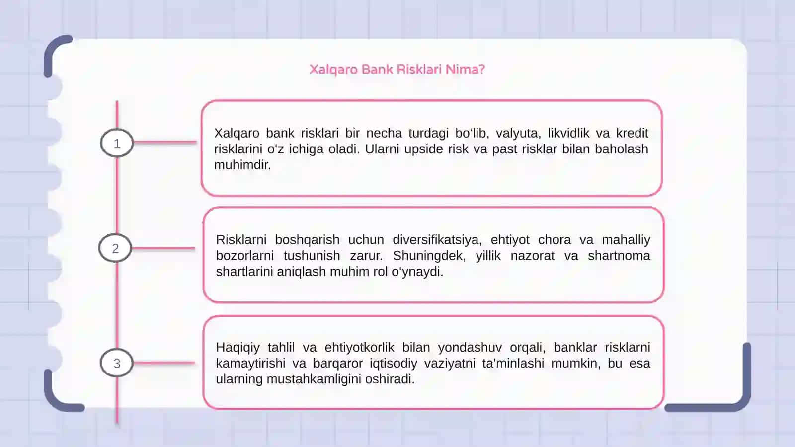 Xalqaro bank risklari va ularni boshqarish usullari 3