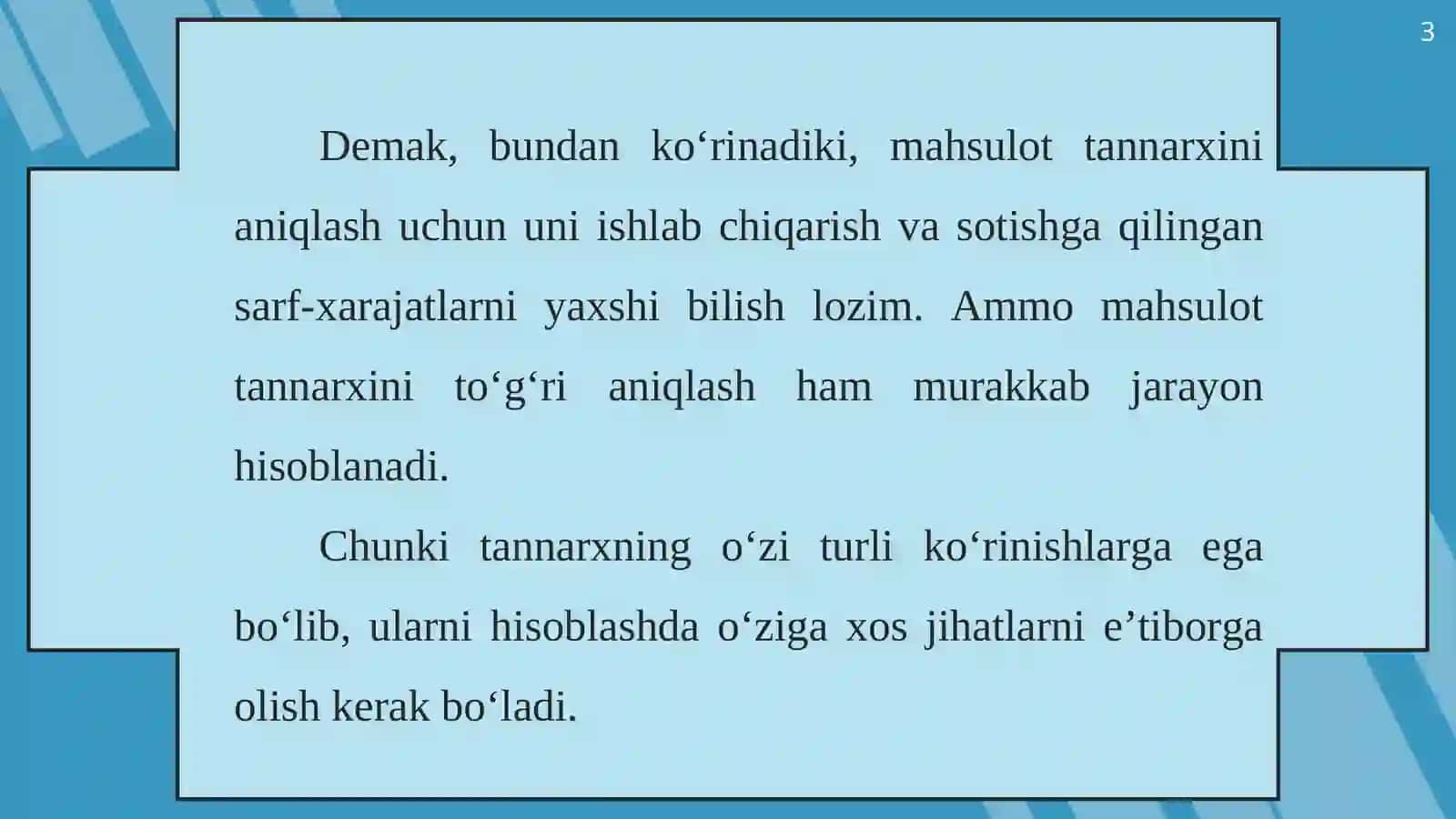TANNARX TUSHUNCHASI 3